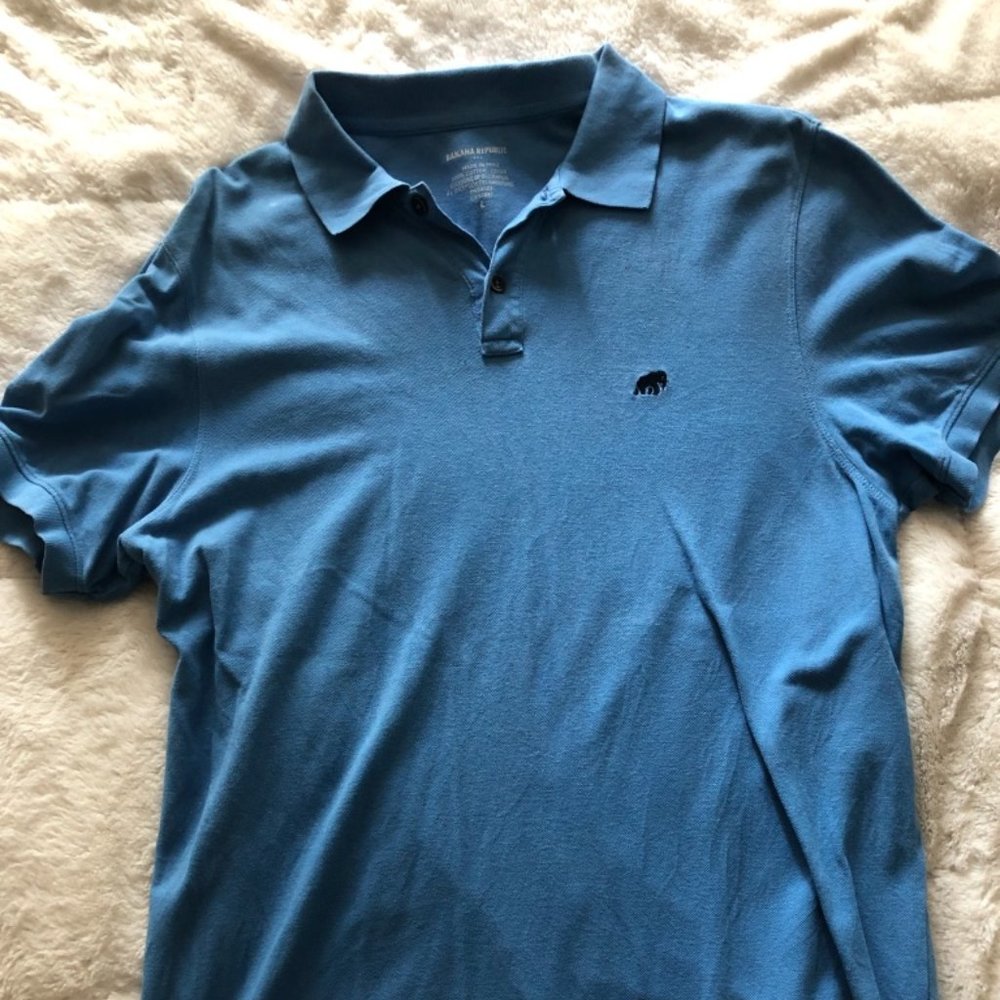 Banana Republic Standard Fit Pique Polo